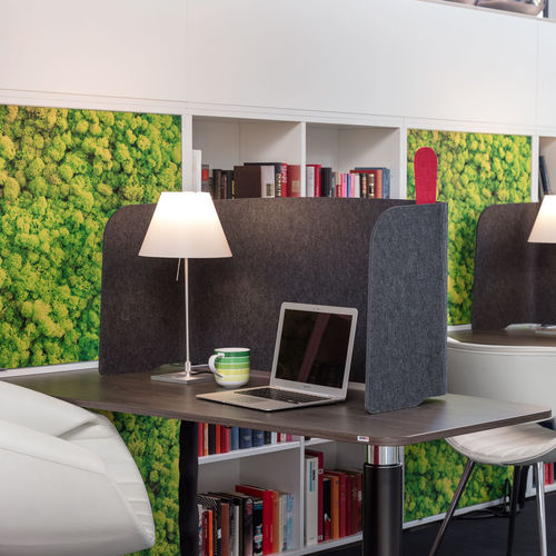 Divisorio per ufficio su scrivania - WINEA FLEX UP - WINI Büromöbel Georg Schmidt GmbH & Co. KG - in PET / insonorizzato