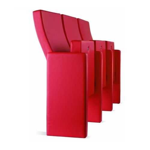 Poltrona per auditorium contemporanea - SENSÓ 13113 - Figueras International Seating - in schiuma di poliuretano / in metallo / pieghevole
