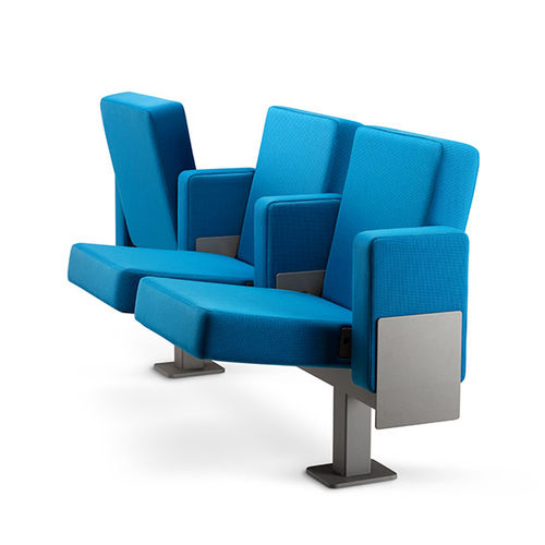 Poltrona per auditorium contemporanea - BESPOKE - Figueras International Seating - in espanso / in acciaio / pieghevole