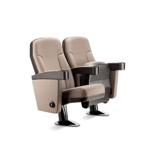 Poltrona per cinema in metallo - TOP 5043 - Figueras International Seating - in schiuma di poliuretano / in polipropilene / per teatro
