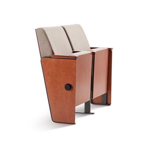 Poltrona per auditorium contemporanea - APTUM 247 - Figueras International Seating - in schiuma di poliuretano / in legno / in polipropilene