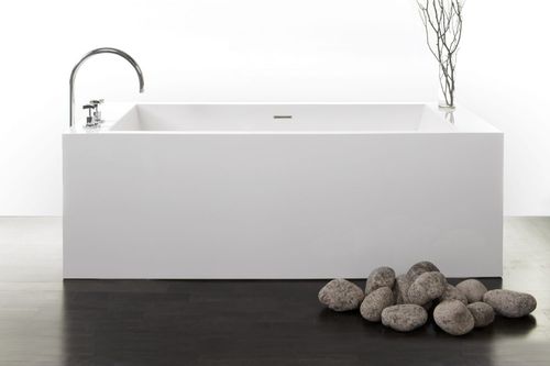 Vasca da bagno da appoggio - BC 03 - WETSTYLE - per ambiente abitativo / in composito / contemporanea