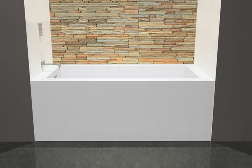 Vasca da bagno da incasso - BC 11 - WETSTYLE - per ambiente abitativo / in composito / contemporanea