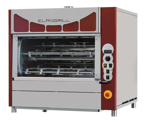 Girarrosto elettrico - GER 6 RED  - ELANGRILL