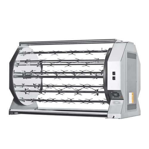 Girarrosto a legna - CAMINO 105/P - ELANGRILL - a carbonella / professionale