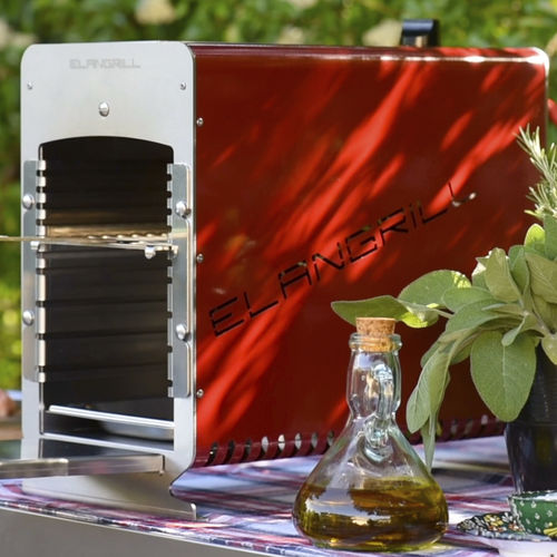 Barbecue a gas - BULL C1 - ELANGRILL - elettrico / da appoggio / in acciaio inossidabile