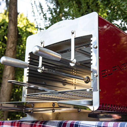 Barbecue a gas - BULL CM 2 - ELANGRILL - elettrico / da appoggio / in acciaio inossidabile