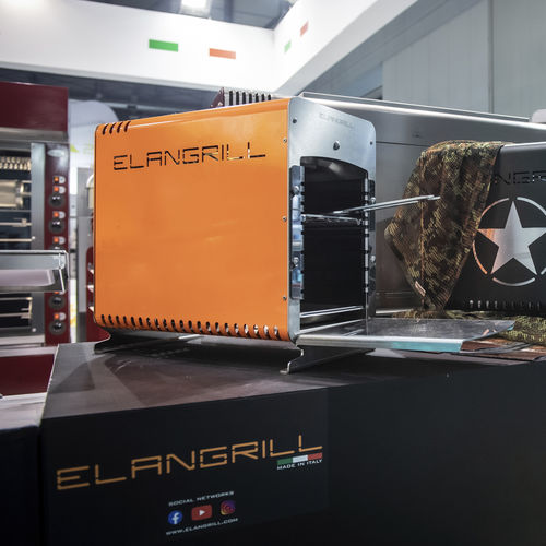 Barbecue a gas - ELANGRILL - elettrico / da appoggio / in acciaio inossidabile