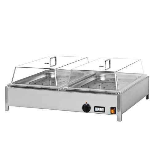 Vetrina riscaldata da appoggio - MOD. GN 2/2 - ELANGRILL - a vista / per negozio