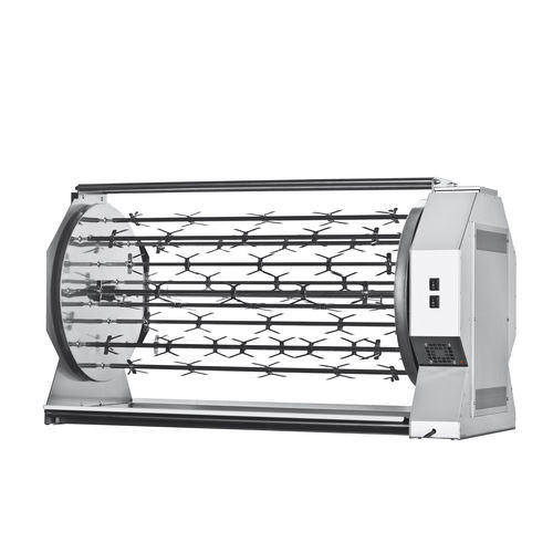 Girarrosto a legna - CAMINO 48/P - ELANGRILL - a carbonella / professionale