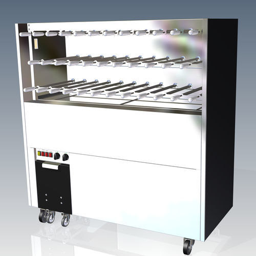 Grill a carbonella - CM 35 PLUS - ELANGRILL - a pavimento / professionale
