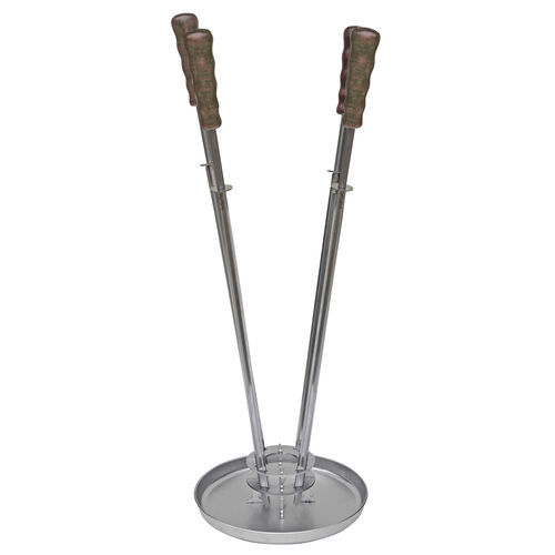 Portaspiedino in acciaio inossidabile - PORTA SPADE DA TAVOLO - ELANGRILL - doppio