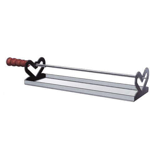 Portaspiedino in acciaio inossidabile - CUORE - ELANGRILL - singolo