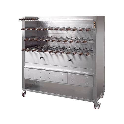 Forno churrasco - CM35C - ELANGRILL - professionale / a gas / a carbonella