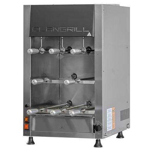 Forno churrasco - CM 8 - ELANGRILL - professionale / a gas / a carbonella