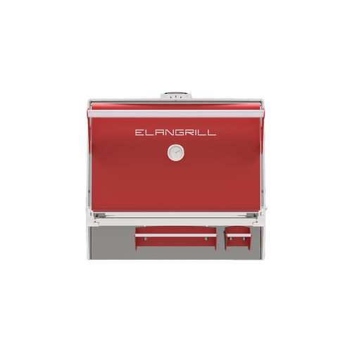 Forno professionale - FB 700 - ELANGRILL - a carbonella / nero / rosso
