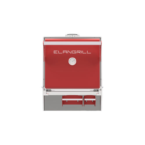 Forno professionale - BRACE FB 500 - ELANGRILL - a carbonella / nero / rosso