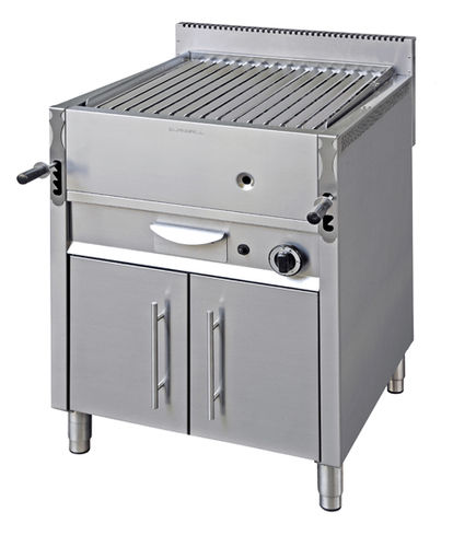 Grill a gas - LAVA ROCK-GAS  GRILL MOD.650B - ELANGRILL - a pavimento / professionale