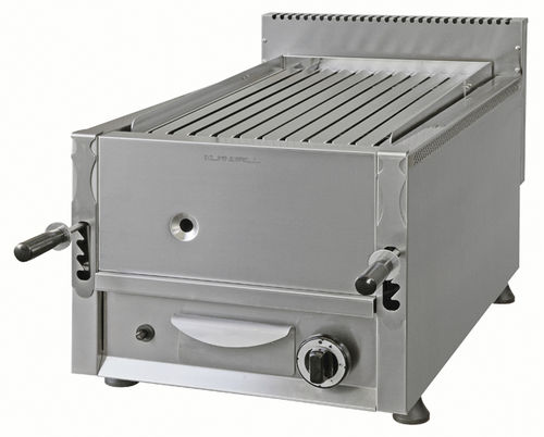 Grill a gas - LAVA ROCK-GAS  GRILL MOD.470 - ELANGRILL - da bancone / professionale