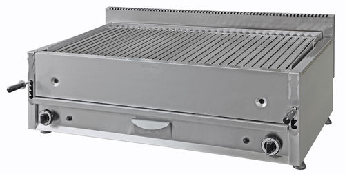 Grill a gas - LAVA ROCK-GAS  GRILL MOD.1200 - ELANGRILL - da bancone / professionale