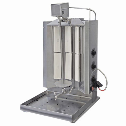 Macchina per kebab professionale - MOD.V1 ELECTRIC WITH 6 HEATING ELEMENTS - ELANGRILL