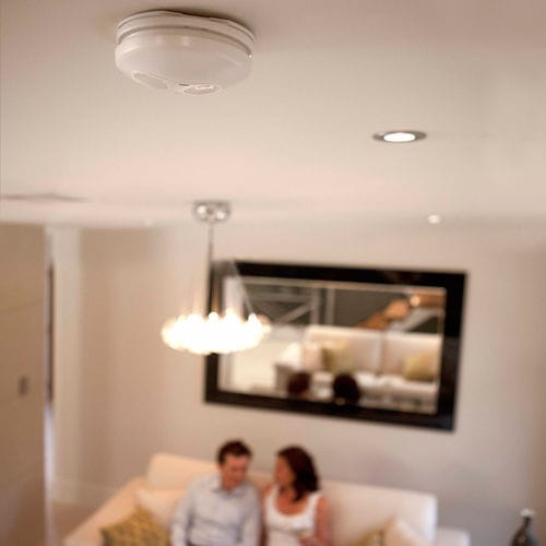 Rilevatore di fumo - Clipsal - da soffitto / bianco