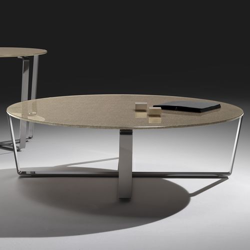 Tavolino basso contemporaneo - SUSHI - ORSENIGO - in vetro temprato / in vetro laccato / in marmo