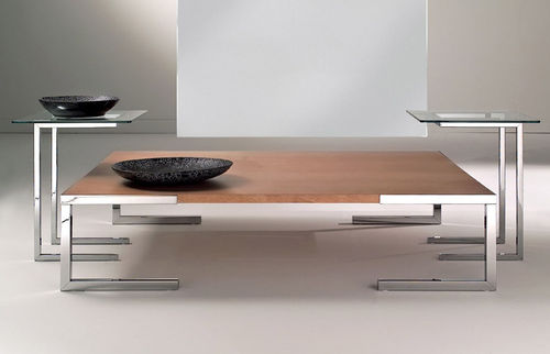 Tavolino basso contemporaneo - TEMPURA - ORSENIGO - in rovere / rettangolare / per uso residenziale