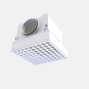 Diffusore a dislocamento d'aria a soffitto - VHT - HALTON - quadrato