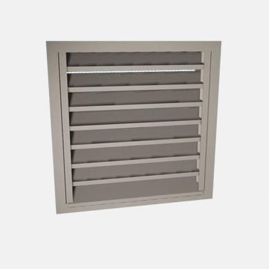 Griglia di ventilazione in alluminio - USS - HALTON - in acciaio / in acciaio inossidabile / quadrata
