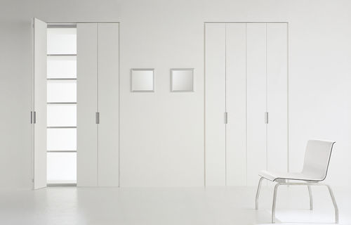 Porta da interno - CLICK - Res Italia - in legno / a libro / senza vetri
