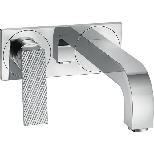 Miscelatore per lavandino - 39171000 - Axor - da parete / in metallo cromato / da bagno