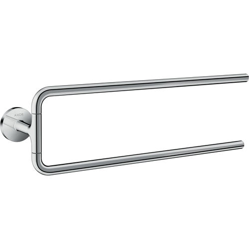 Portasalviette a 2 barre - 42822000 - Axor - da parete / in metallo / per hotel