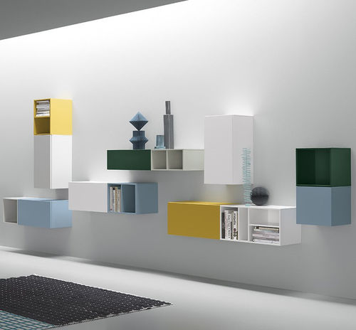 Mensola - BOX 09 - md house - contemporaneo / in legno laccato
