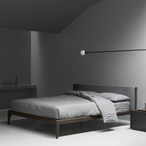 Letto matrimoniale - FAIR - md house - contemporaneo / con testiera imbottita / in tessuto
