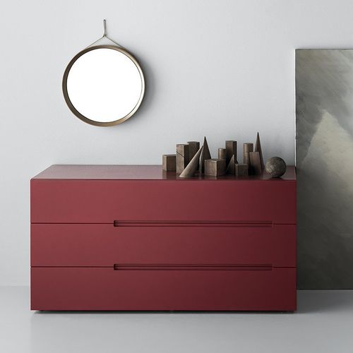 Cassettone contemporaneo - SUNSET - md house - in legno laccato / in frassino / non specificato