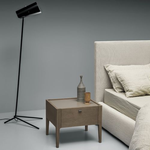 Comodino contemporaneo - LUDWIG - md house - in frassino / rettangolare / con cassetti