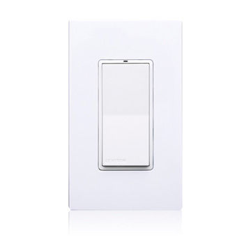 Interruttore a pulsante - WSS20-GXN - LEVITON Lighting - ad incasso / classico / rettangolare