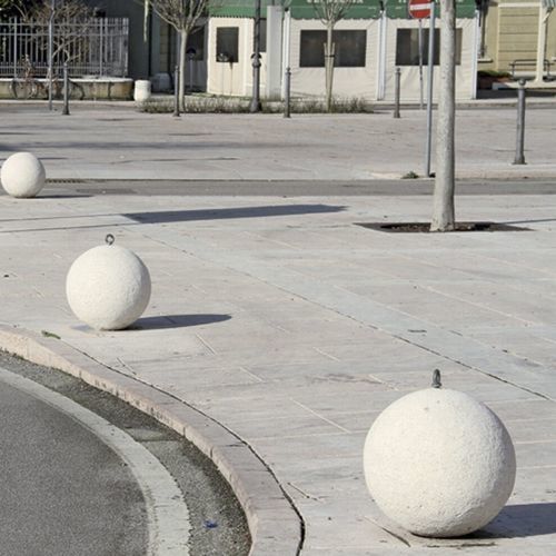 Dissuasore di sicurezza - Q - Calzolari - fissa / in pietra ricostituita / ad alta resistenza
