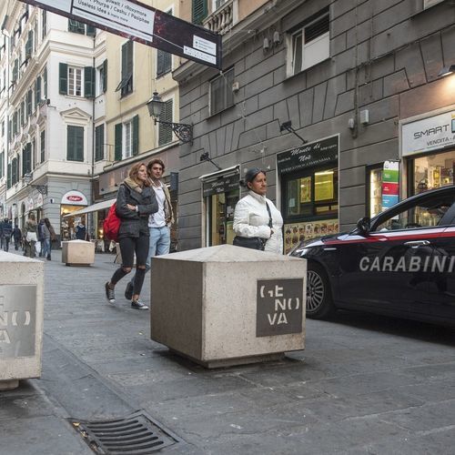 Dissuasore antiterrorismo - Calzolari - di sicurezza / fissa / in pietra ricostituita