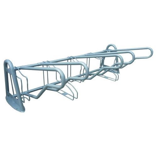 Rastrelliera per biciclette a pavimento - SATURNO - Calzolari - con sistema di sicurezza / orizzontale / per spazi pubblici