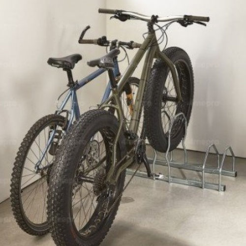 Rastrelliera per biciclette a pavimento - Ronda - ALOES RED - orizzontale / da interno / per spazi pubblici