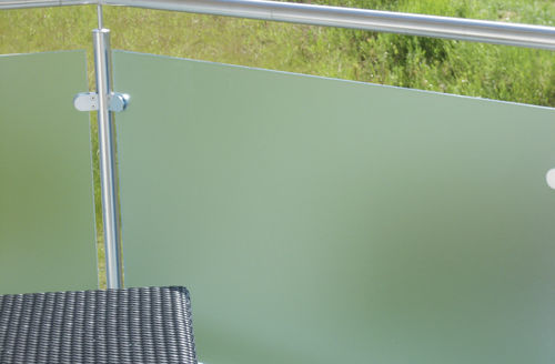 Pannello in vetro temprato - LUXRAFF® SOLID - SEVASA - laminato / traslucido / satinato