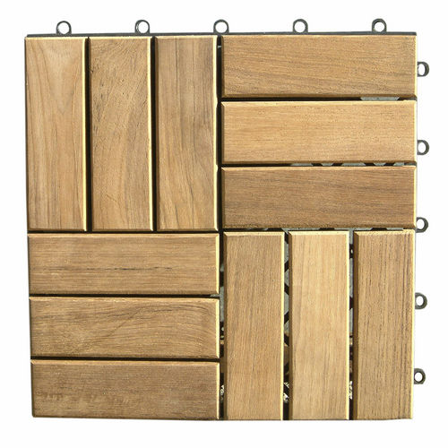 Grigliato in teak - D-C - La Hutte - in PVC