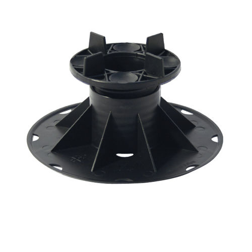 Supporto per pavimento sopraelevato in plastica riciclata - Basic SB4 - eterno ivica - in polipropilene / resistente alle intemperie / resistente agli acidi