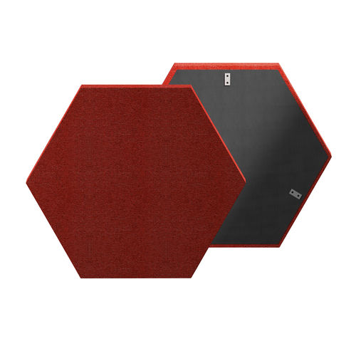 Pannello fonoassorbente a muro - ESAGONO - eterno ivica - per soffitto / sospeso / in Trevira CS®