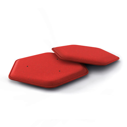Pannello fonoassorbente a muro - ESAGONO - eterno ivica - per soffitto / in Trevira CS® / in fibra di poliestere