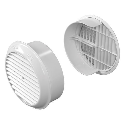 Griglia di ventilazione in ABS - Aggancio FLEX P21010017 series - eterno ivica - rotonda / per esterni / professionale