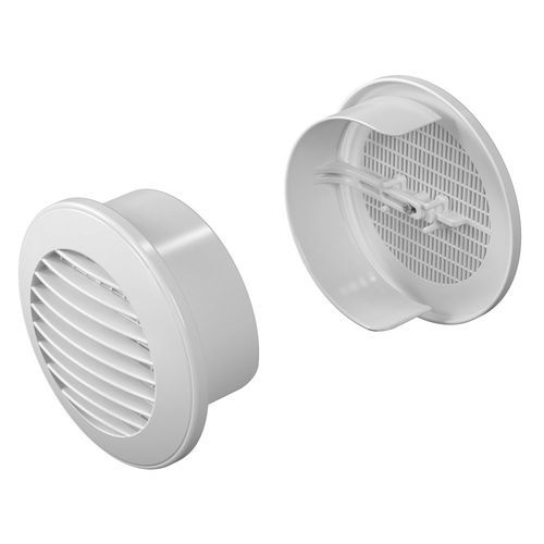 Griglia di ventilazione in ABS - Aggancio FLEX P21010010 series - eterno ivica - rotonda / per esterni / professionale