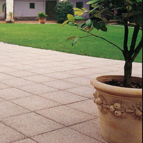 Lastricato in calcestruzzo - RED VERONA 3 - MASPE PAVINGS - in pietra ricostituita / da esterno / per pedoni